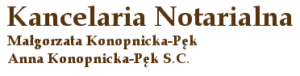 Kancelaria Notarialna Małgorzata Konopnicka-Pęk Anna Konopnicka-Pęk S.C.